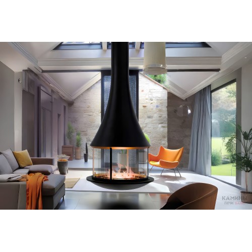 Подвесной дизайнерский камин AVES 21 КАТАНИЯ Подвесной дизайнерский камин AVES 21 КАТАНИЯ