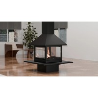 Дровяной камин Traforart Vulcano Central Enclosure