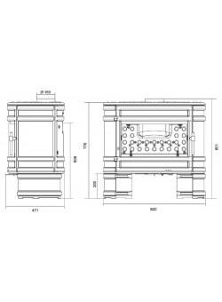 Чугунная печь Invicta Angor