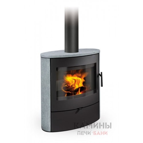 Печь-камин стальная Navia 02 камень