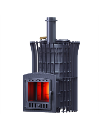 Печь Авангард ЗК 40 (П2) Ураган Тюльпан