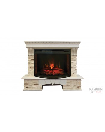 Электрокамин Sorento 33 WT c FireSpace 33 S IR
