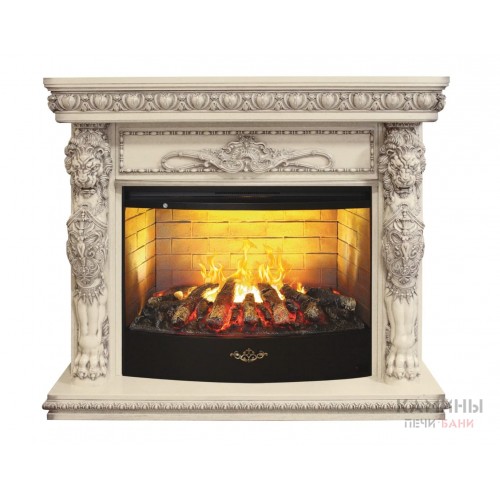 Электрокамин RealFlame Romano 33 WT с FireStar 33 3D