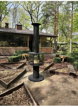 Уличный камин модель VV