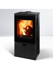 Печь WIESBADEN, черная (Thorma)