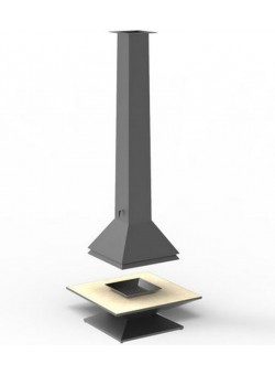 Островной камин Candle 120