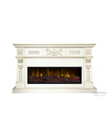 Электрокамин Corsica 42 WT с очагом Beverly 1000