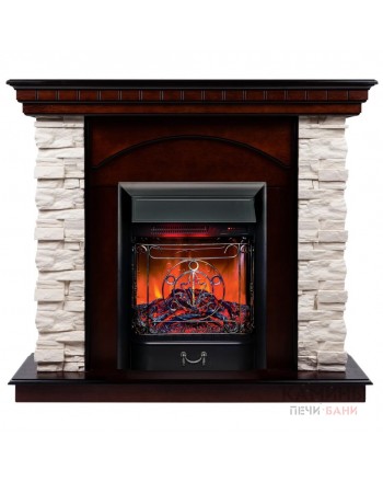 Электрокамин Elford AO с Majestic Lux BL S