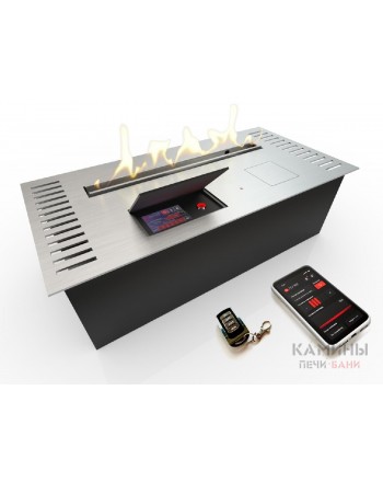 Автоматический биокамин ZeFire М 600 шлифованный с ДУ (ZeFire)