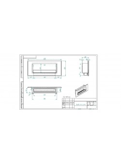 Биокамин Elliot 1200 Long (Zefire)