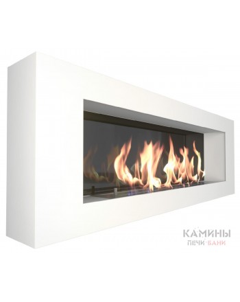 Биокамин Orion 1200 белый со стемалитом (Zefire)