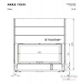 Каминная топка Hoxter HAKA 110/51h Каминная топка Hoxter HAKA 110/51h