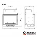 Каминная топка KAWMET W7 СО с водяным контуром