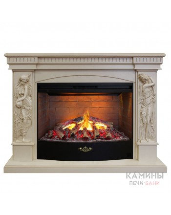 Электрокамин RealFlame Diva 33 WT с FireStar 33 3D