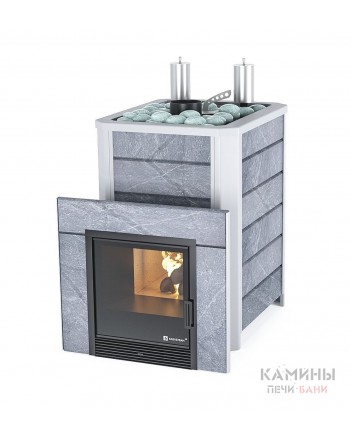 Печь ИзиСтим Ялта 25 К В КАМНЕ