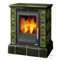 Печь камин керамическая ABX Helvetia KP, с кафельным цоколем