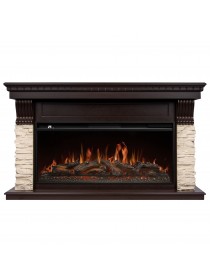 Каминокомплект: Очаг Royal Thermo Aurora RTFP/P-AR40LS, портал Michigan 42/40/36, кам. мол., шп. тем