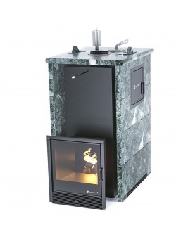 Печь ИзиСтим «ГЕЛЕНДЖИК» М2 В ТРЕХСТОРОННЕМ КОЖУХЕ