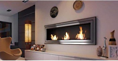 Биокамин - камин без дымохода