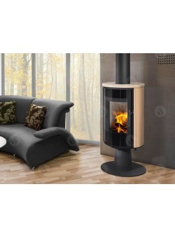 Печь-камин Romotop стальная LAREDO T04 песчаник