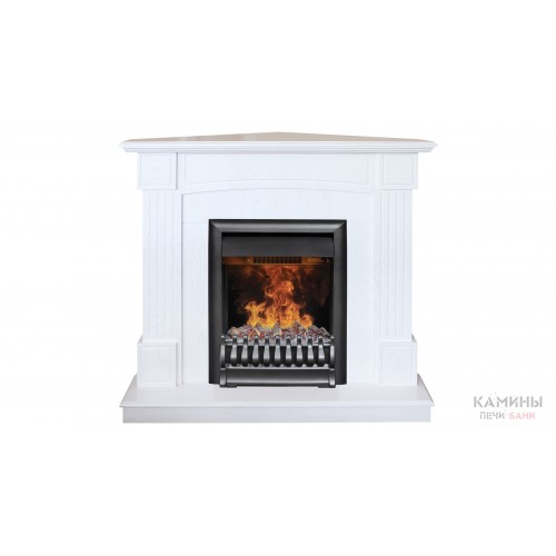 Электрокамин Andrea Corner STD c очагом 3D Oregan