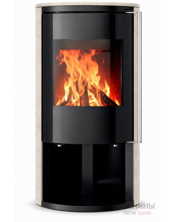 Дровяная печь-камин Ember D13 FG Limestone