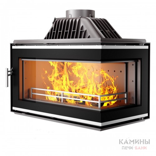 Каминная топка KAWMET W16 RB с угловым правым стеклом без перегородки Каминная топка KAWMET W16 RB с угловым правым стеклом без перегородки