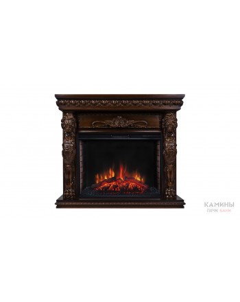 Электрокамин Romano 33 AO с очагом Epsilon 33 S