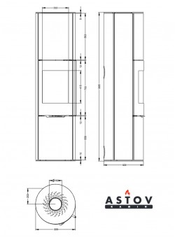 Камин Астов R1.0 XXXL
