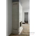 Облицовка каминной топки Schmid Lina 7363h в универсальной коллекции белого цвета
