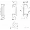 Каминная топка Defro Home Intra I BL