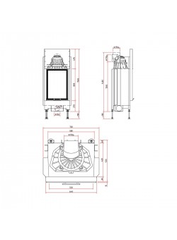 Каминная топка Schmid Lina 5580h