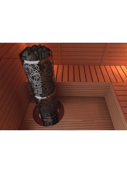 Электрическая печь SAWO DRAGONFIRE, Heaterking 21 кВт (круглая)