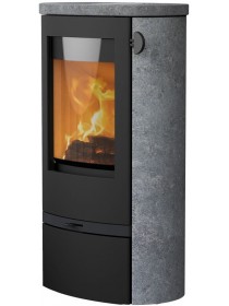 Печь-камин Lotus Jubilee 25 S with wood storage compartment door