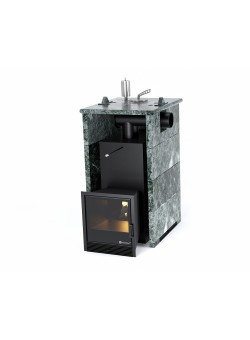 Печь ИзиСтим «АНАПА» В ТРЕХСТОРОННЕМ КОЖУХЕ С БОКОВЫМ ПОДКЛЮЧЕНИЕМ