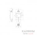 Каминная топка Kratki Lucy/12/Slim
