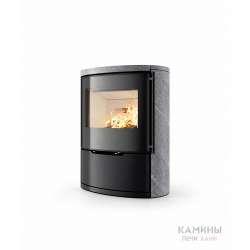 Дровяная печь-камин Ember O1 FG Rounded sides - natural stone (вид не указан) Дровяная печь-камин Ember O1 FG Rounded sides - natural stone (вид не указан)