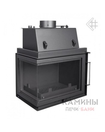 Каминная топка Kratki Zuzia/PW/BL/19/BS/W