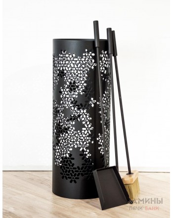  Ведро с аксессуарами для камина Borneo