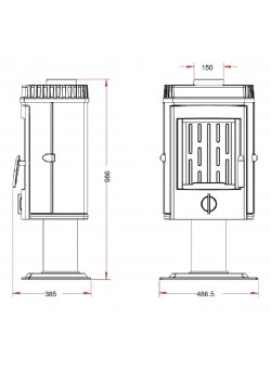 Чугунная печь Invicta Mesnil