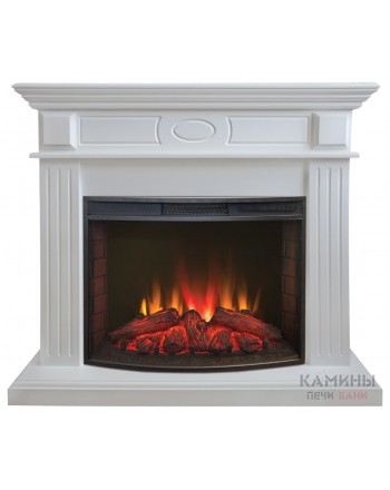 Электрокамин RealFlame Leda 25,5 WT с Evrika 25,5