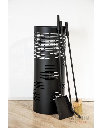 Ведро с аксессуарами для камина Tenerife