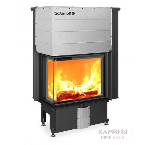 Каминная топка Romotop IMPRESSION R(L) 2G L 71.60.34.21 угловая каминная топка с гильотиной и раздельными стеклами