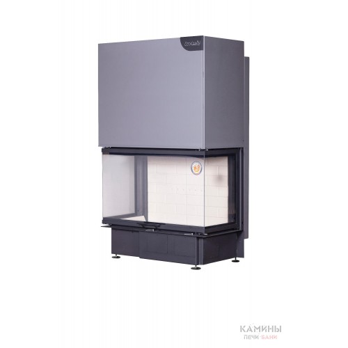 Каминная топка Экокамин ДЕЛЬТА 1000 три стекла принтинг Каминная топка Экокамин ДЕЛЬТА 1000 три стекла принтинг