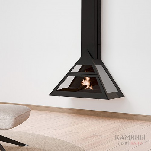 Дровяной камин Traforart Admeto Suspended Front Facing