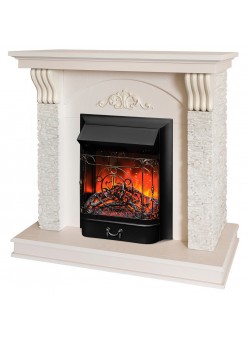 Электрокамин Corfino WT с Majestic Lux BL