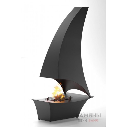 Современный подвесной камин ПАРУС Современный подвесной камин ПАРУС