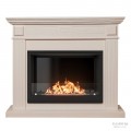 Каминокомплект: Биокамин Firelight BFP/P-2520, портал Bianco 25 шпон белёный дуб Каминокомплект: Биокамин Firelight BFP/P-2520, портал Bianco 25 шпон белёный дуб