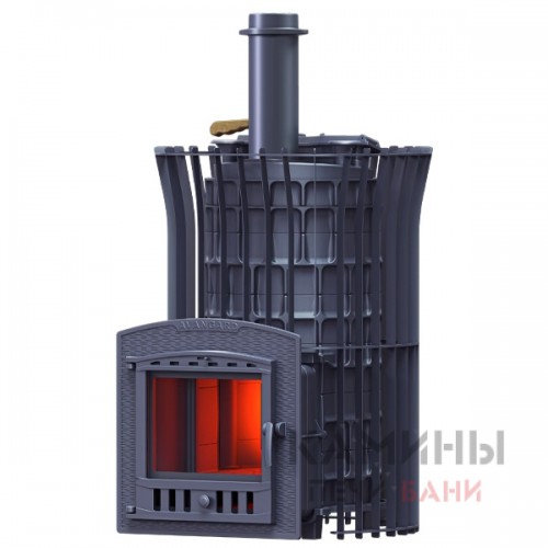 Печь для бани AVANGARD ЗК 40 (П2) Ураган в сетке Тюльпан Печь для бани AVANGARD ЗК 40 (П2) Ураган в сетке Тюльпан