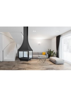 Подвесной камин Vetro